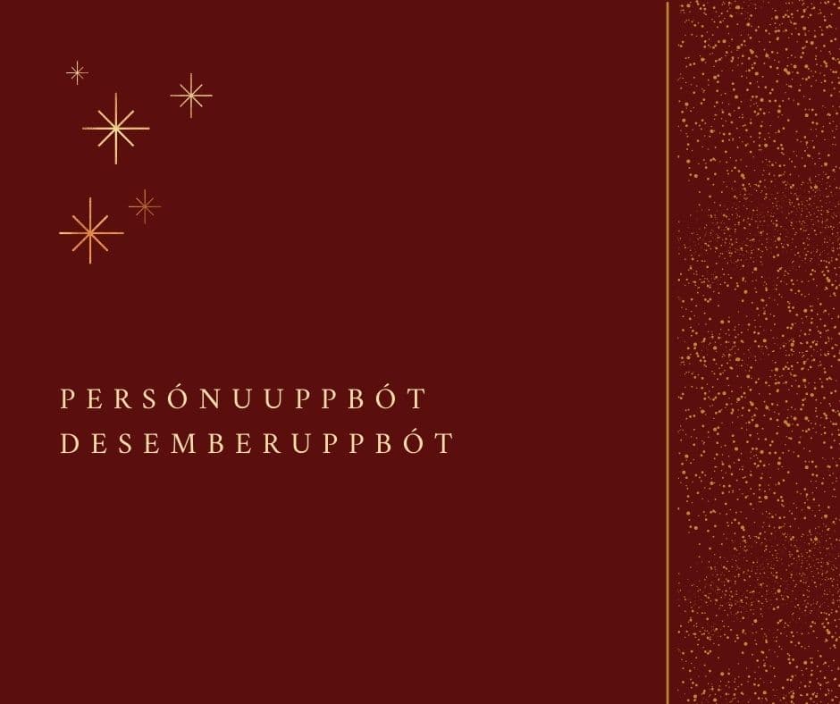 Persónuuppbót – desemberuppbót