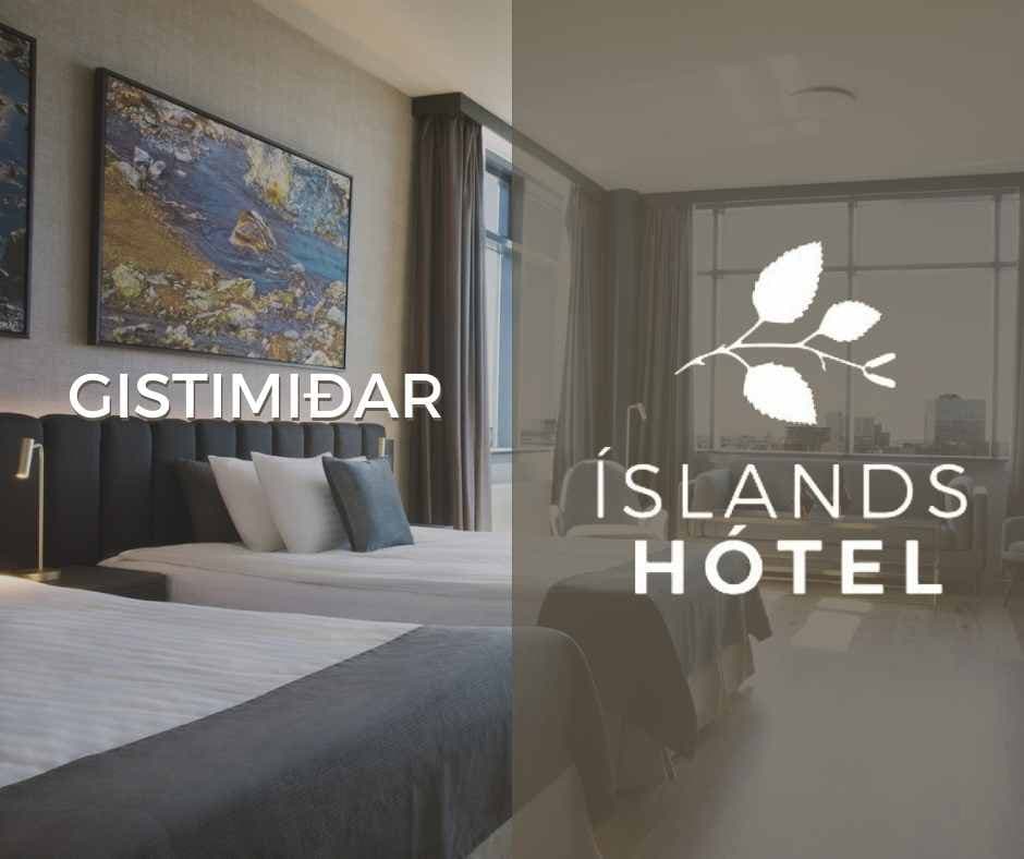 ÍSLANDSHÓTEL GISTIMIÐAR 2021 KOMNIR Í SÖLU