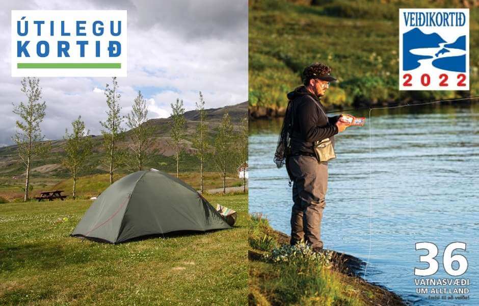 ÚTILEGUKORTIÐ OG VEIÐIKORTIÐ 2022